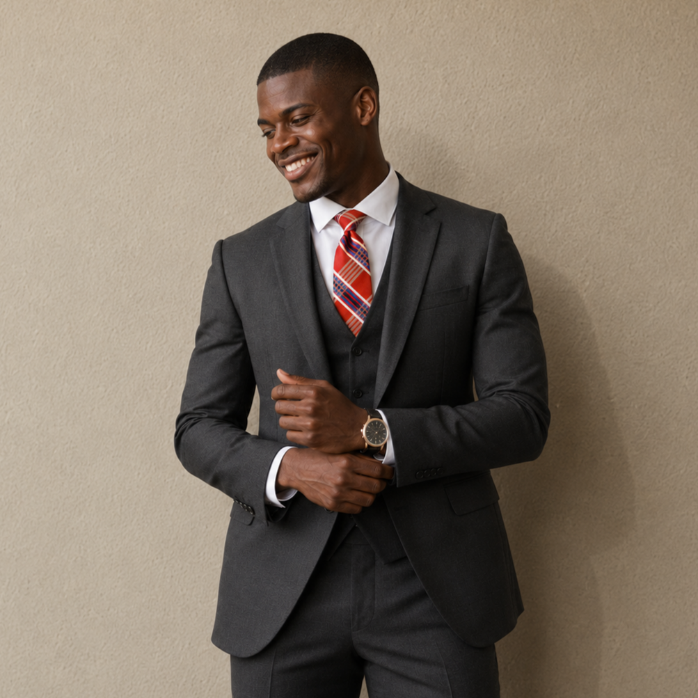 Plaid ties